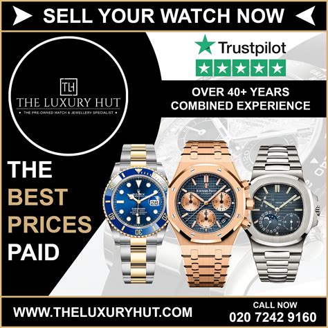 luxury hut watches london.